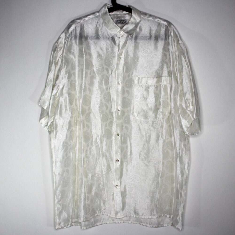 Equipment Co LTD Mens Medium Paisley Button Up Shirt NEW RARE N1337